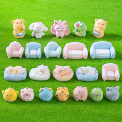 43款植绒公仔创意可爱小动物