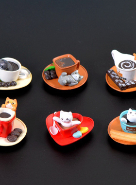 小猫咪塑料创意公仔卡通动物