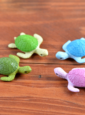 塑料海景盆栽可爱风摄影道具摆件