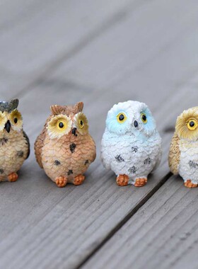 微景观摄影可爱风盆栽配饰小动物