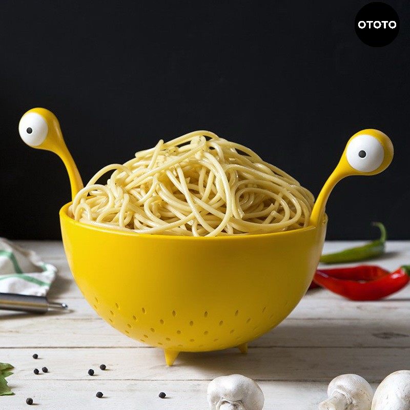 OTOTO大眼怪兽沥水篮洗菜篮水果篮创意厨房用品实用礼品,餐饮具,洗菜盆/沥水篮/漏水筛,淘宝优惠券,粉丝福利购,淘宝优惠卷