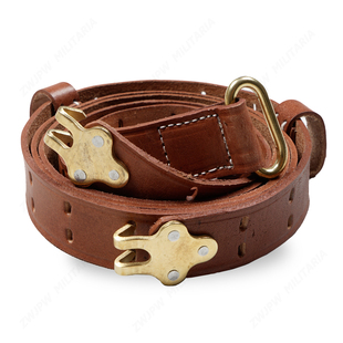 二战时期美式复古 M1907/M1903/M1加兰德背带 皮背带复刻