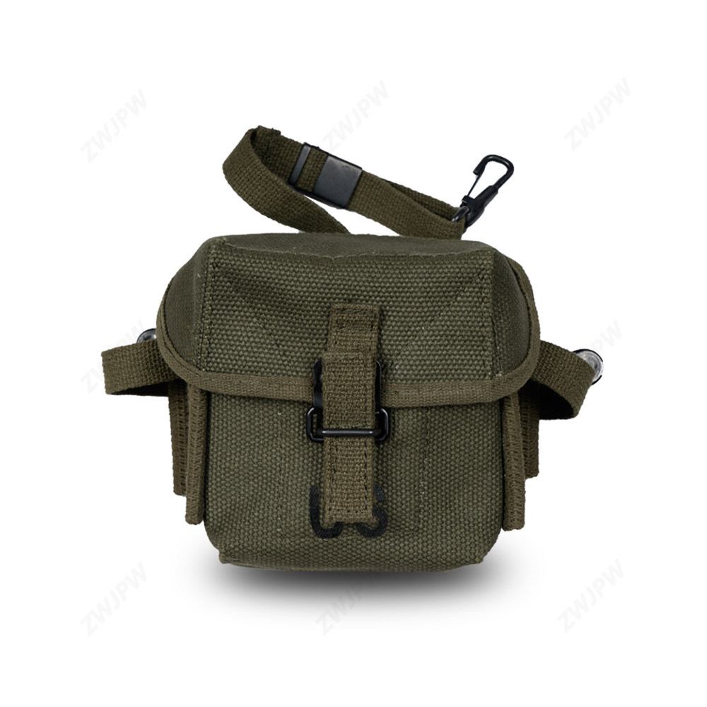 越战美式M16A1短款小包M1956型通用装备复刻出口5x7厚帆布制作