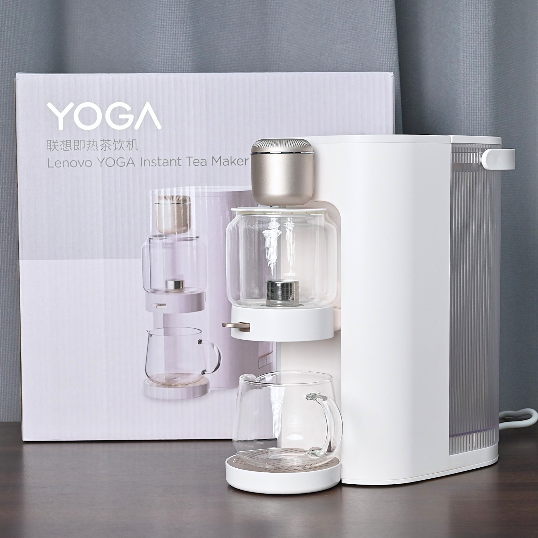 联想YOGA即热茶饮机饮水家用台式小型直饮机办公室煮茶器茶吧