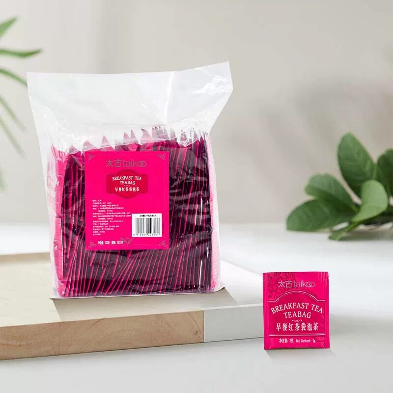 Taikoo太古早餐红茶茶包茶叶袋泡茶100包 企业餐厅酒店用茶红茶包