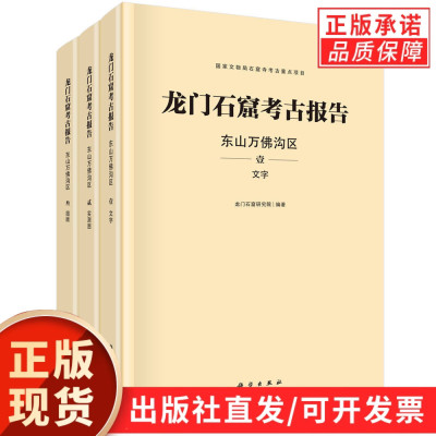 龙门石窟考古报告.东山万佛沟区（全三册）