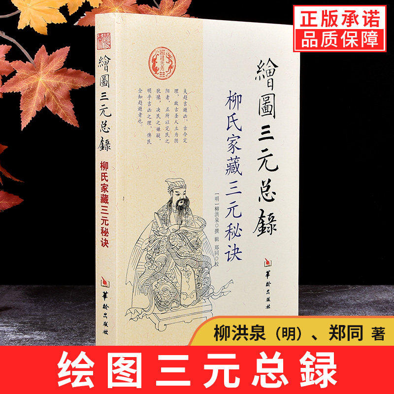 现货正版 绘图三元总录 柳氏家藏三元秘诀 柳洪泉 著华龄出版社/阴阳宅合婚点穴寻龙布局择日柳氏家藏古书撼龙经地理五诀风水书籍