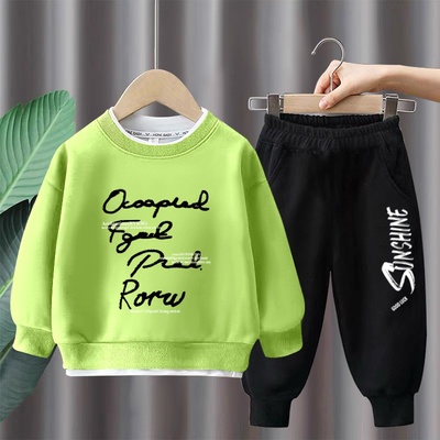 男童春装2025新款套装