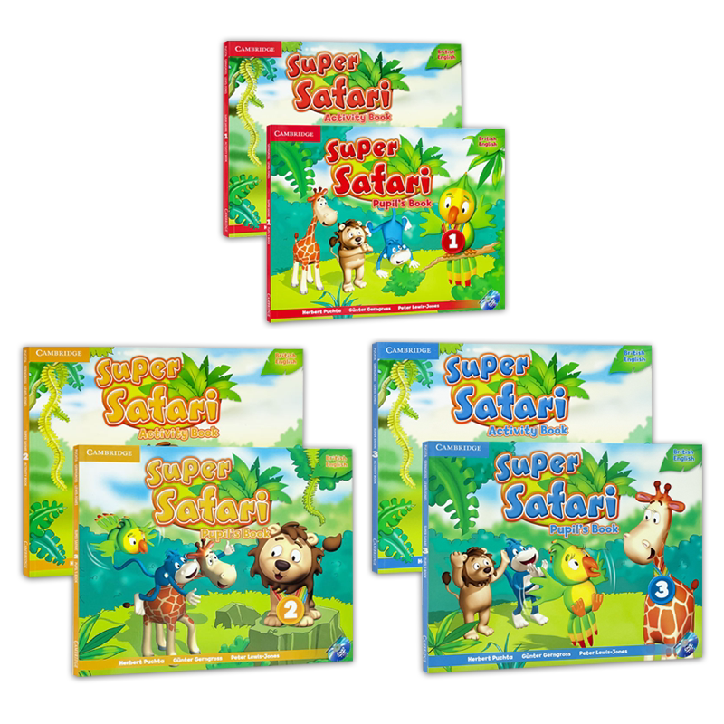 进口教材SuperSafari英音版