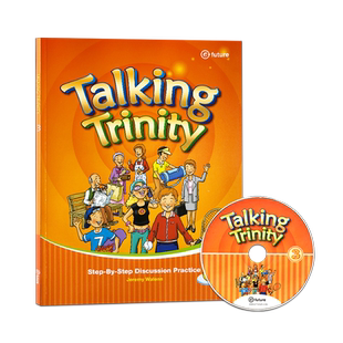 【进口直营】英文原版talking trinity 3级少儿英语训练教材6-12岁麦克森圣三一日常口语专项小学高级入门强化练习训练