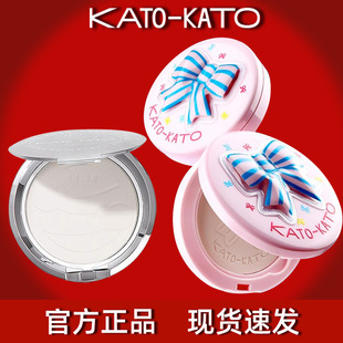 KATO恰好合拍粉饼持久控油不脱妆防水遮瑕干湿两用定妆柔焦蜜粉饼