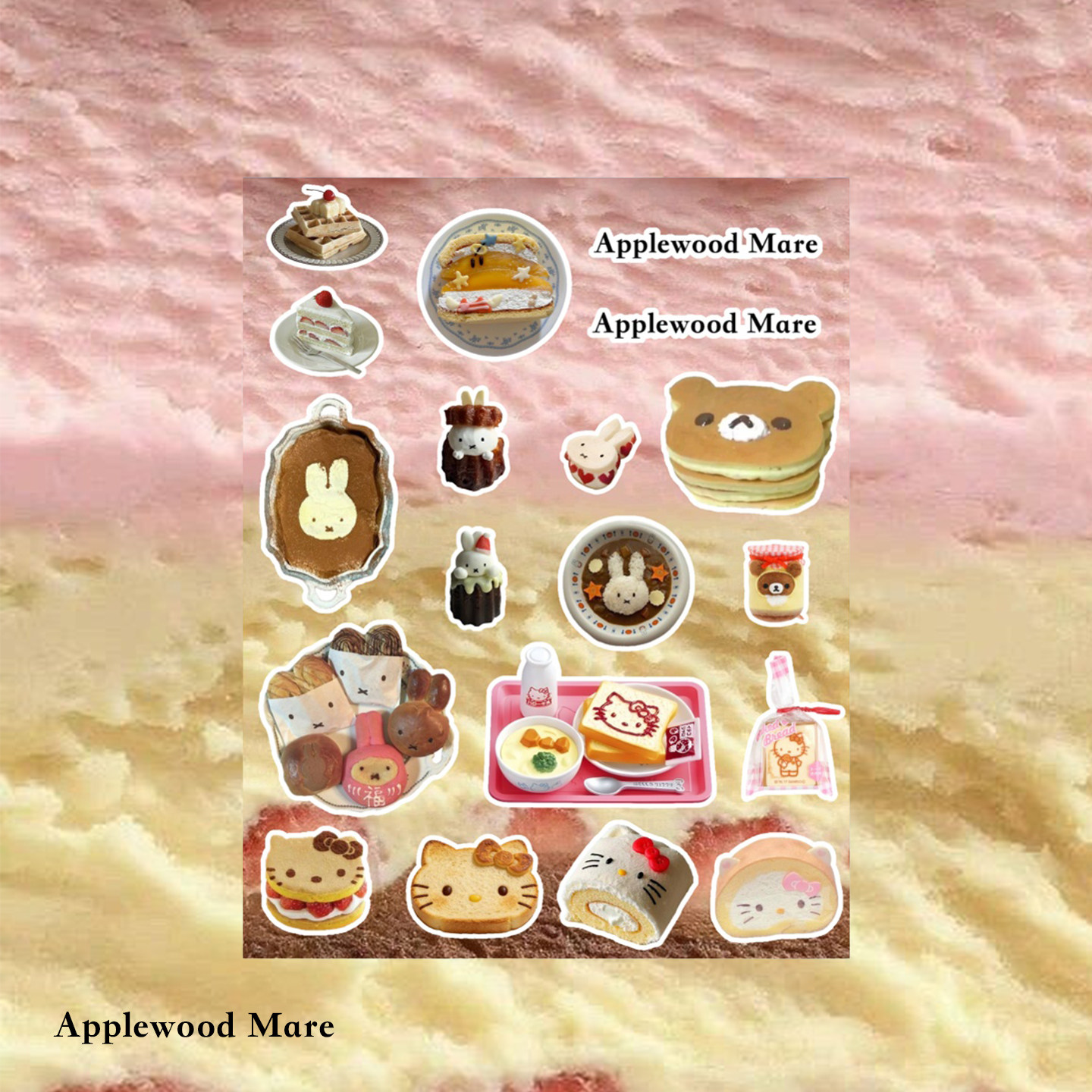 ApplewoodMare萌物手帐装饰贴纸