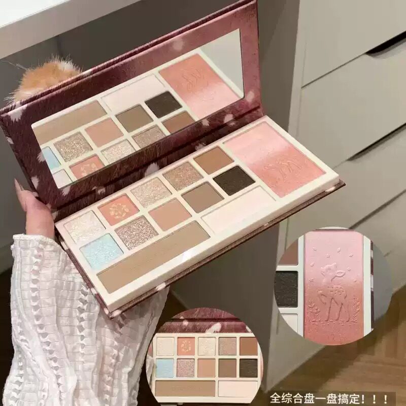 完美日记探险家12色眼影盘