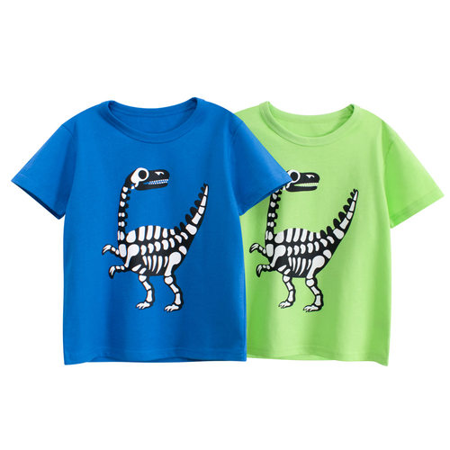 27kids品牌纯棉童装夏季短袖T恤