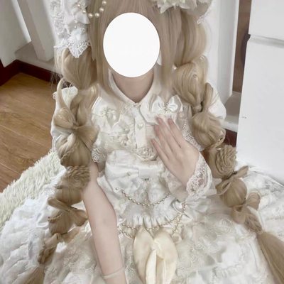 截团展示【昭和doll官配衬衫】定金珍珠蝴蝶结蕾丝lolita衬衫