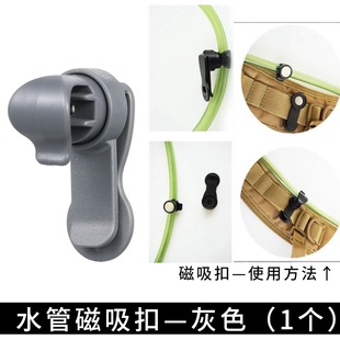 户外水袋管背带卡扣Molle系统织带通用8段可调背包水管夹内胆配件