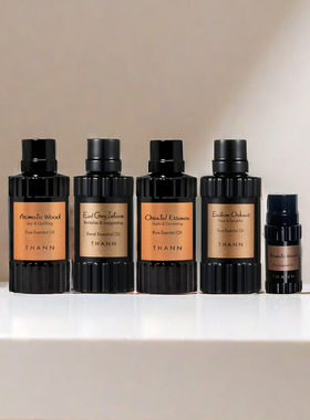 泰国THANN庭润香木甜橙东方柠檬伯爵缤纷果园香氛精油补充装50ml