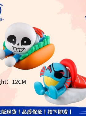 眼镜厂 传说之下美食造物第一集 UNDERTALE Sans Undyne 景品手办