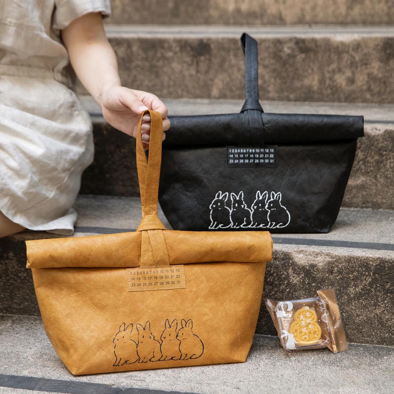 新款杜邦纸袋定制印logo图案