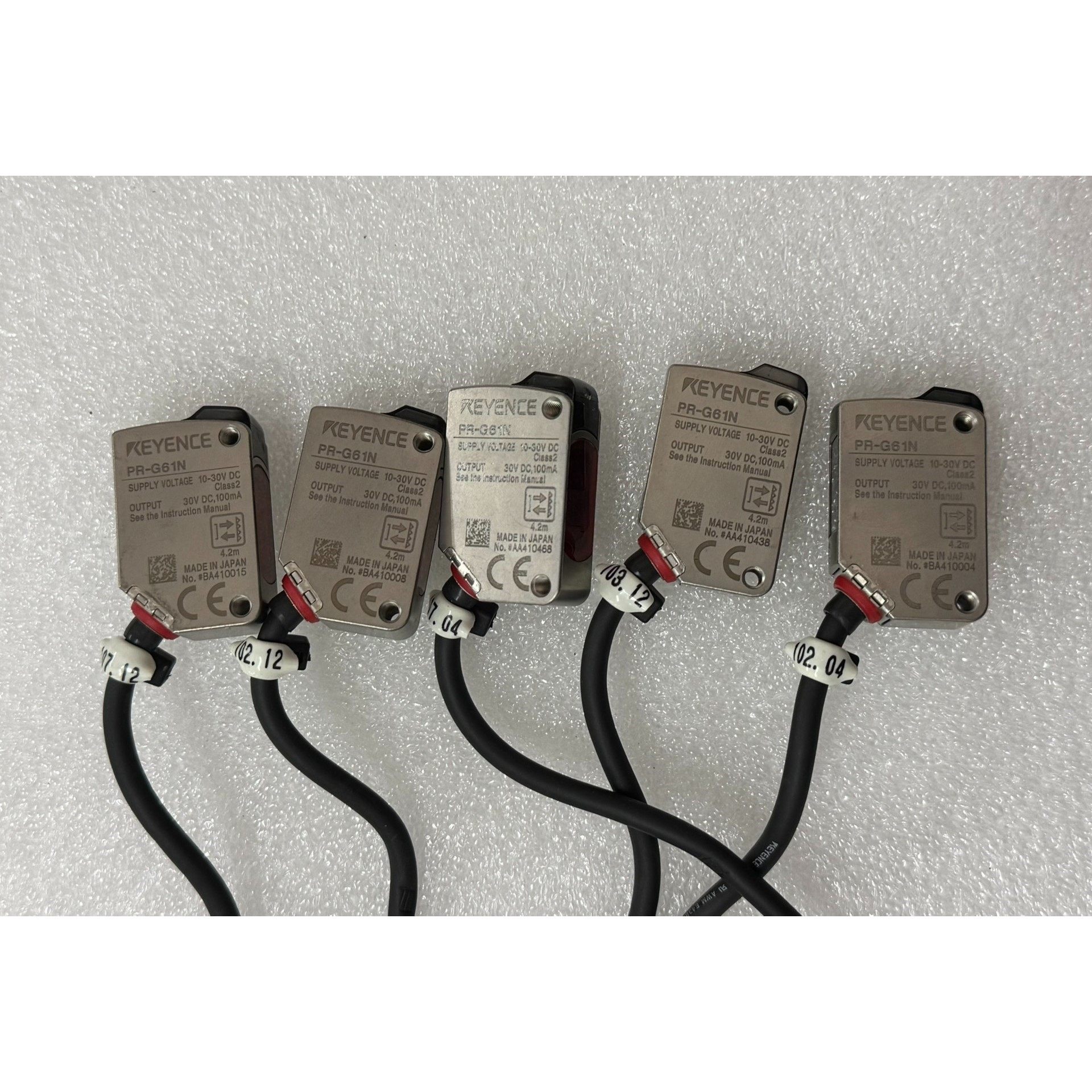 传感器基恩士PR-G61N成色漂亮有一百来个 议价 维修