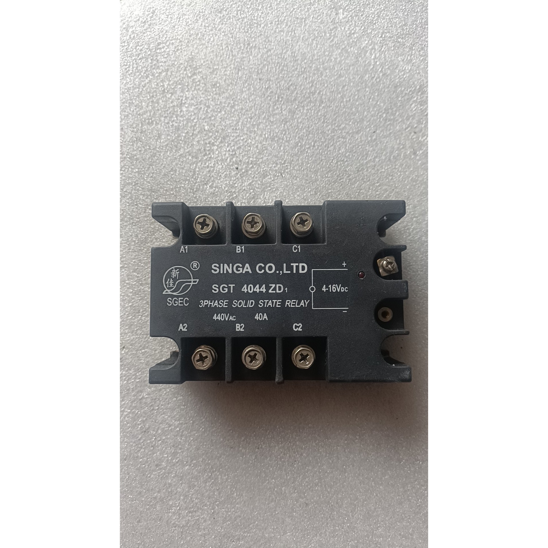 件SGEC新佳三相固态继电器 SGT4044ZD1功能维修咨询
