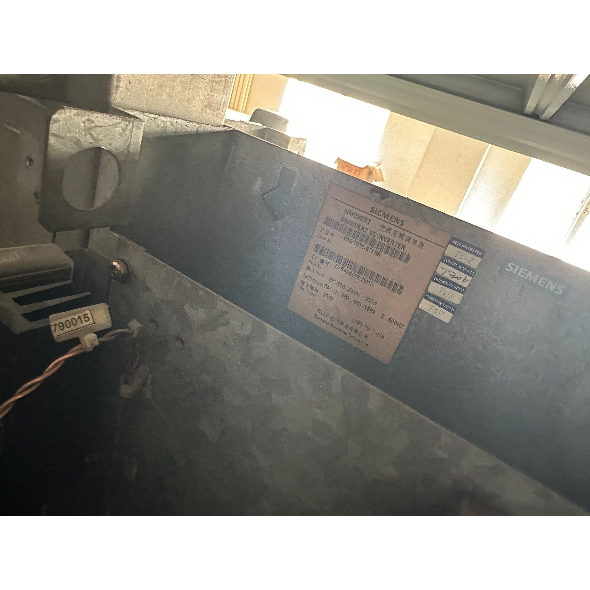 西门子SIMOVERT交流变频器型号6SE7031-8TF议价 维修