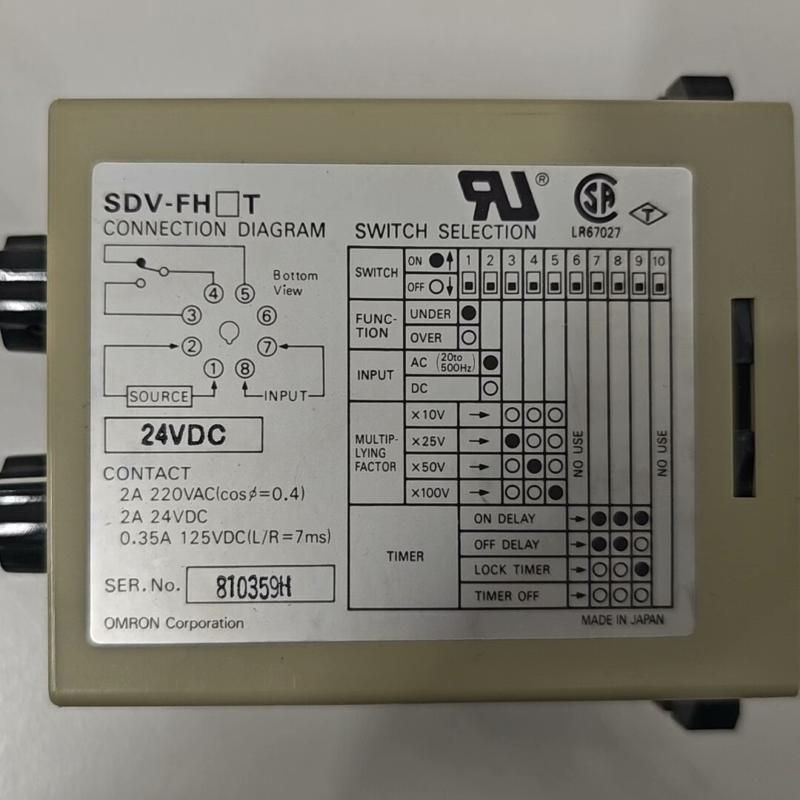 检测欧姆定律传感器控制器 SDV-FH2T DC24V 咨询