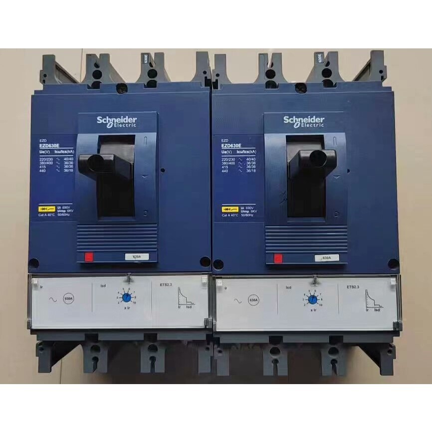 施耐德EZD630E/3P电子式630A 500A 400A 备件议价