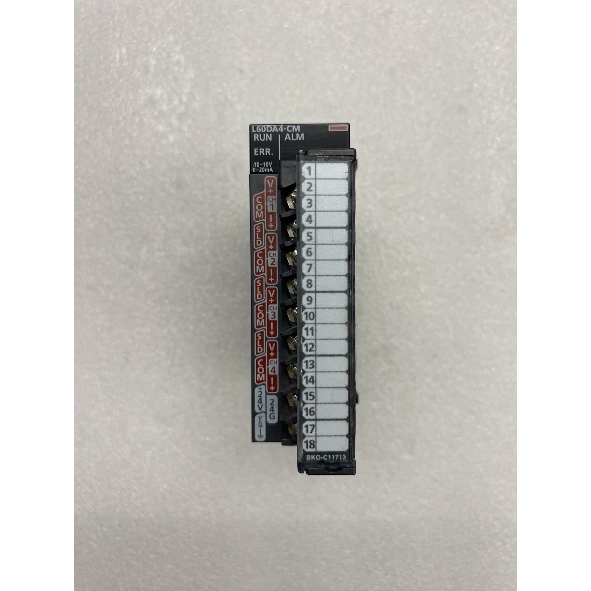 三菱L系列PLC可编程控制器型号L60DA4CM实物图维修咨询