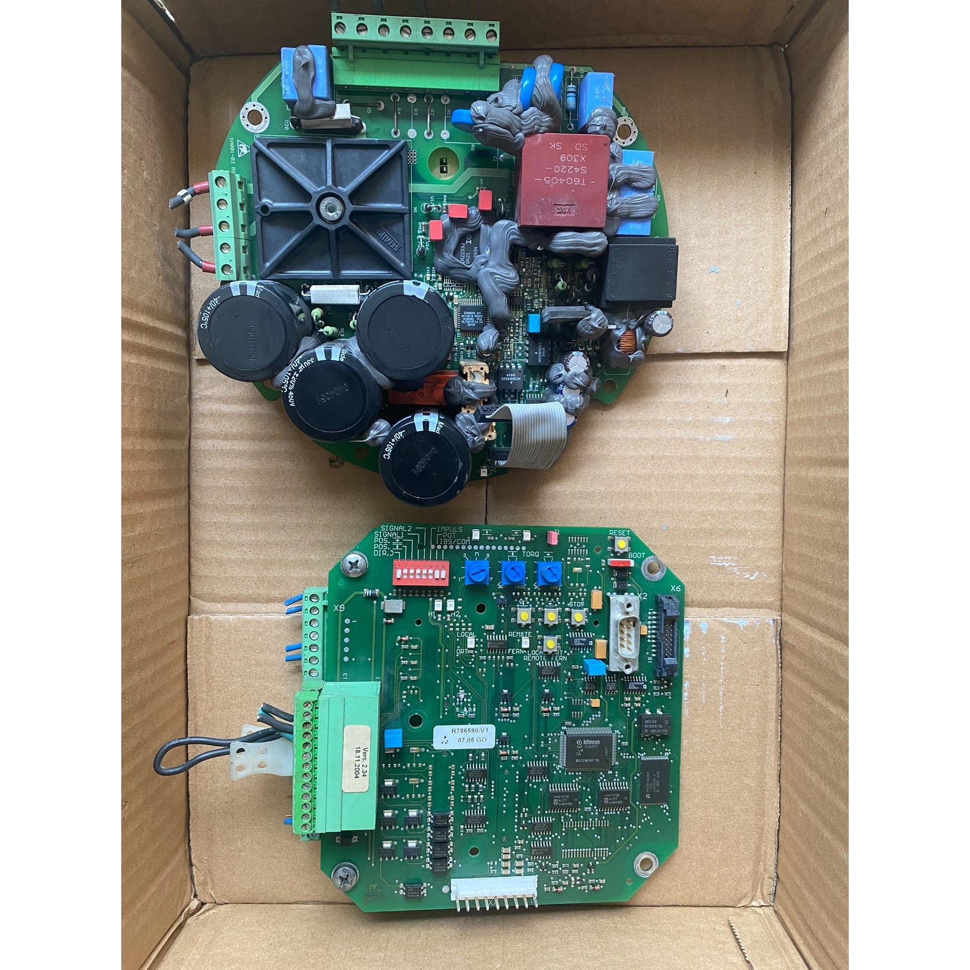 西博思SIPOS5系执行器主控板和电源板的功能未知维修咨询