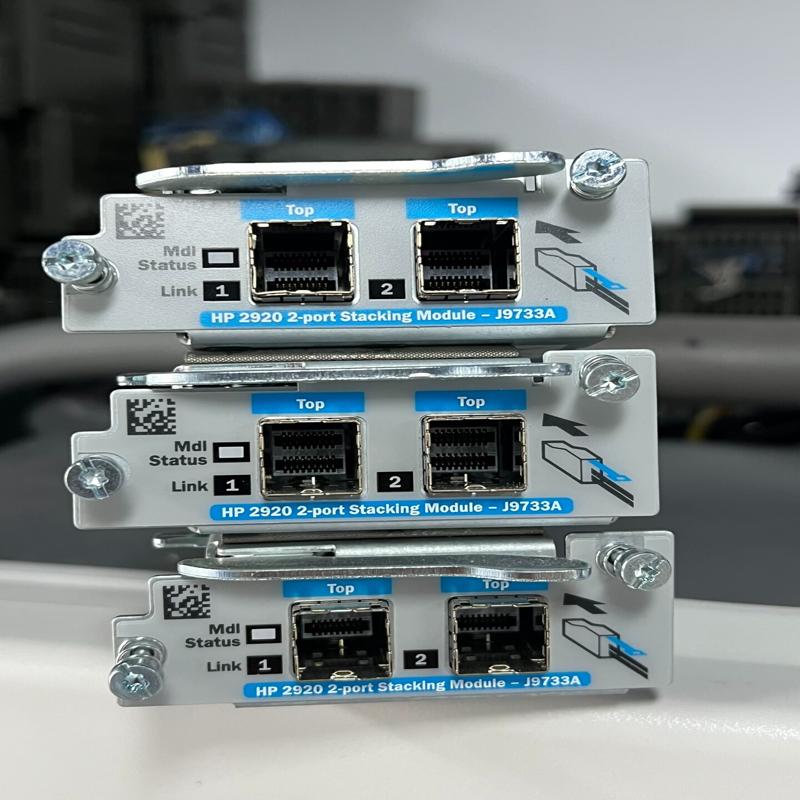 检测HP 2920 J9733A 两个光纤口 咨询