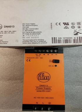检测包邮原装正品IFM易福门 DN4013开关电源现货 咨询