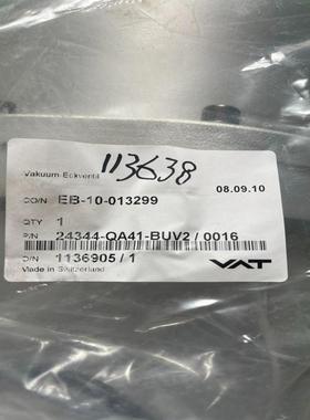 检测VAT 24344真空角阀 咨询