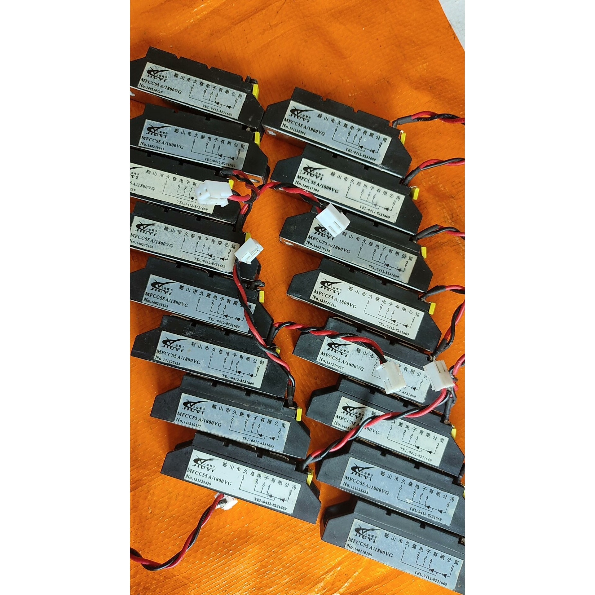 件器可控硅模块MFCC55A/1800VG半控晶闸管,功备件议价