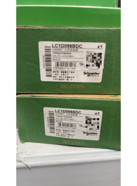 施耐德LC1D098BDC 直流接触器 议价 维修