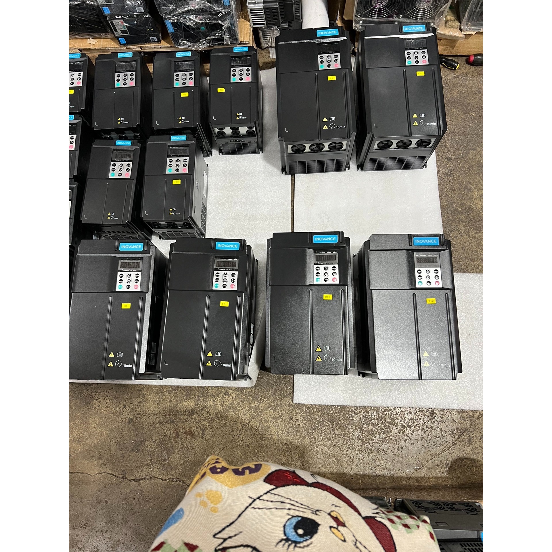 汇川MD290变频器7.5KW11KW18.5KW实物议价 维修