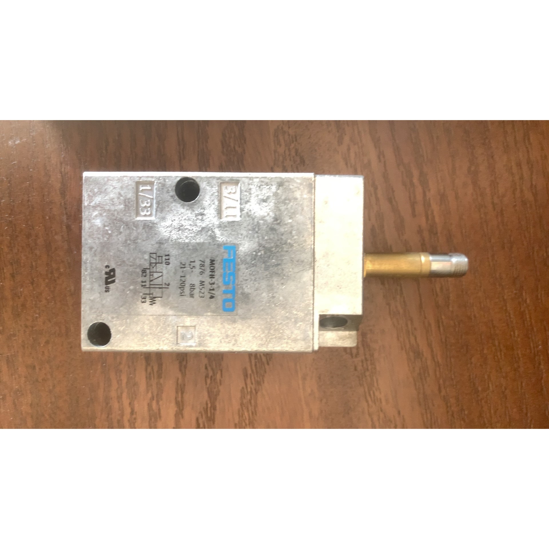 FESTO费斯托7876电磁阀MOFH-3-1/4全新原装正议价 维修