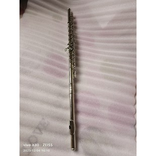 没有盒子 美德威长笛 成色很好 渡银长笛 维修咨询 midway长笛
