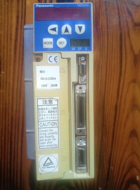 MSD021A1XX04100V 200W松下伺服驱动 议价 维修