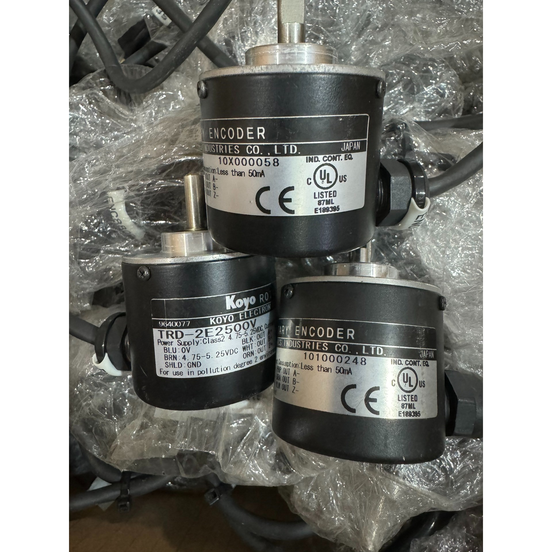 拆机光洋编码器TRD-2E2500V,电压4.75-5.25维修咨询