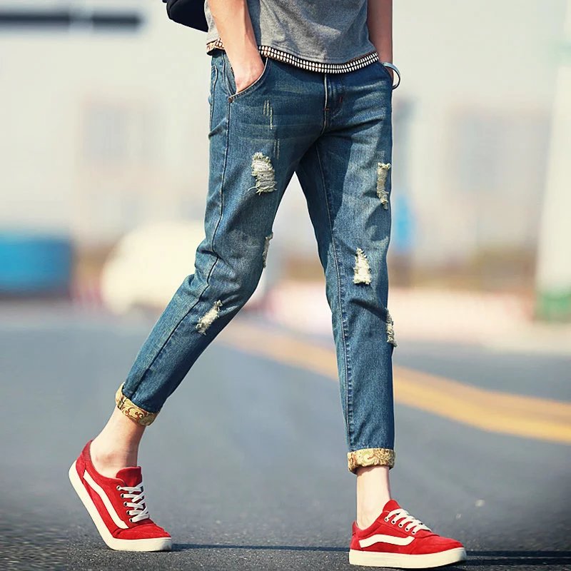 Jeans pour grands chantiers pieds Slim pour automne - Ref 1466996 Image 1