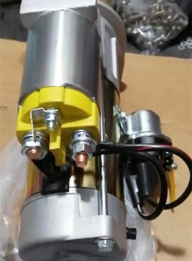 久保田拖拉机配件M704K M854KQ M954KQ启动马达启动机马达齿轮