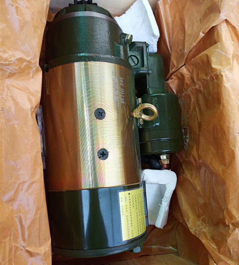 济柴12v190起动机济柴船用st710/st712起动机12vb.46.03起动机