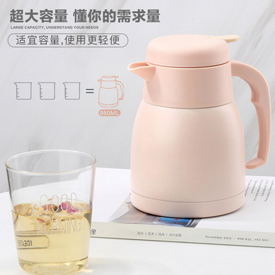 北欧迷你小型304不锈钢保温壶办公室家用热水瓶暖壶茶壶咖啡壶
