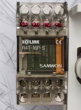 继电器模组R4T-16P-S，R4T-G6D，R4T-YC：DC24V韩国三元现货质保