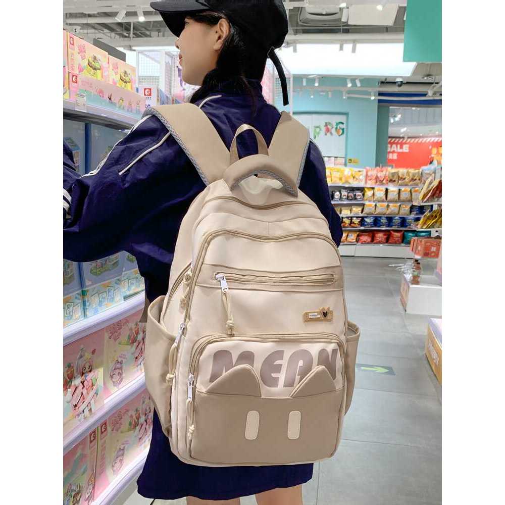 防水大容量轻便双肩背包咖啡鼠
