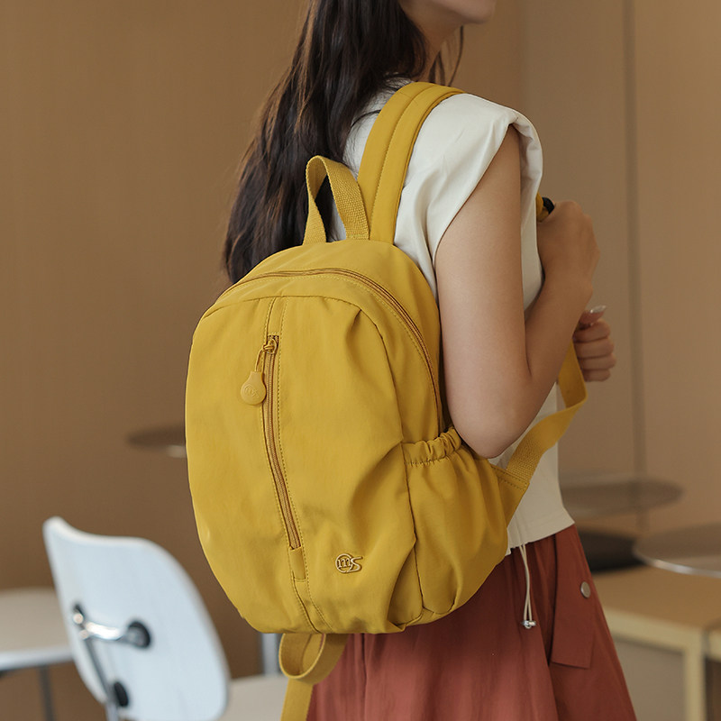 红鹮鸟女士轻便通勤旅行双肩背包