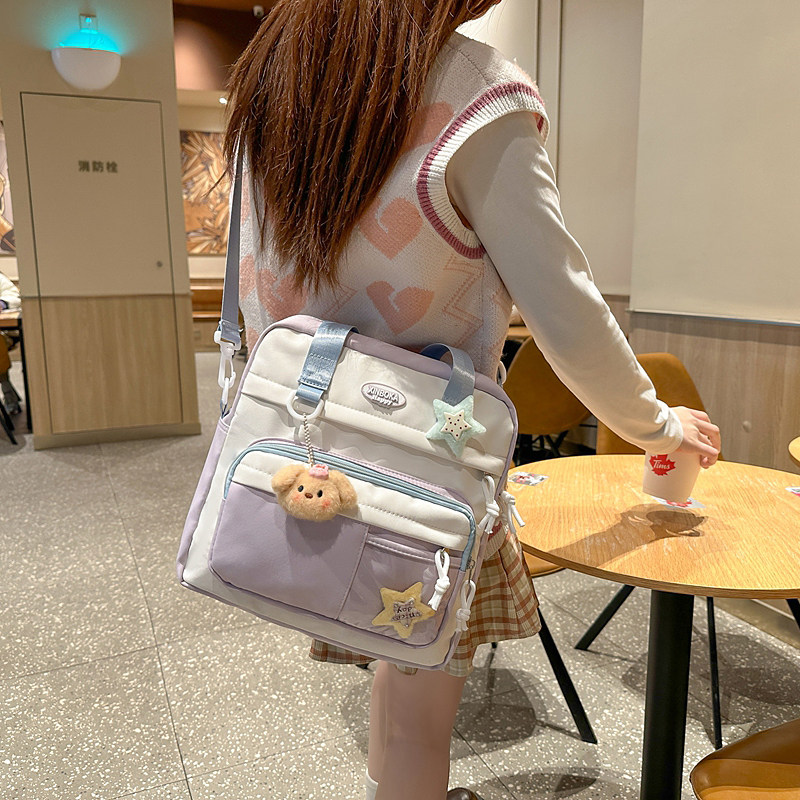 日系百搭高颜值双肩背包