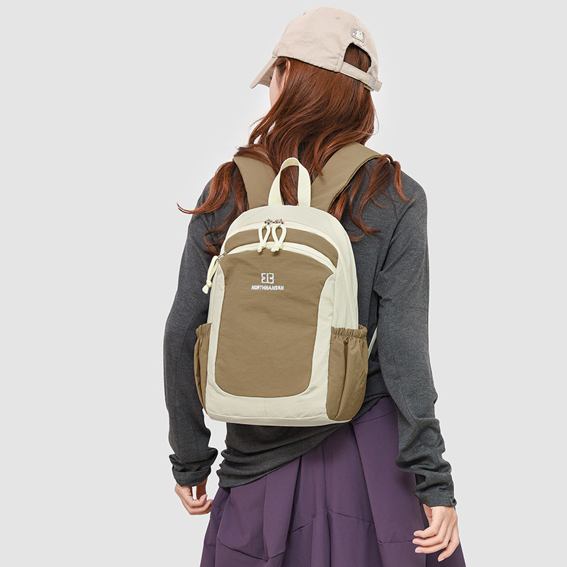 红鹮鸟2026新款双肩包女户外轻便书包防水旅行包超轻男背包