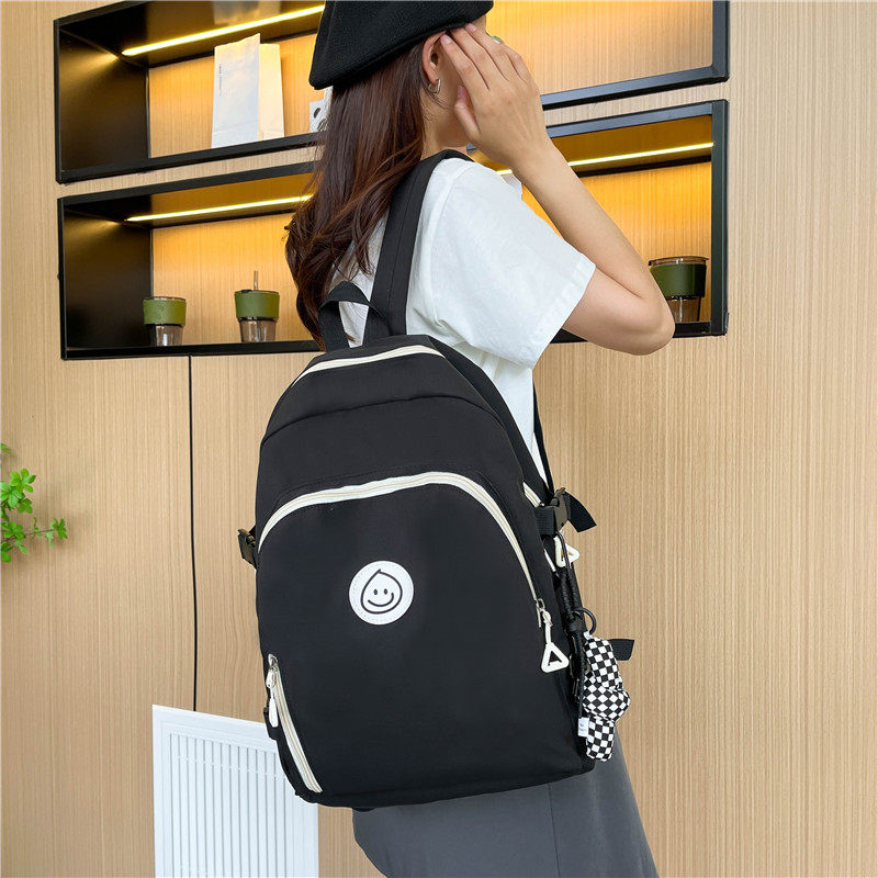 韩系书包初中女生大容量双肩背包高中小学生2026新款高颜值质感